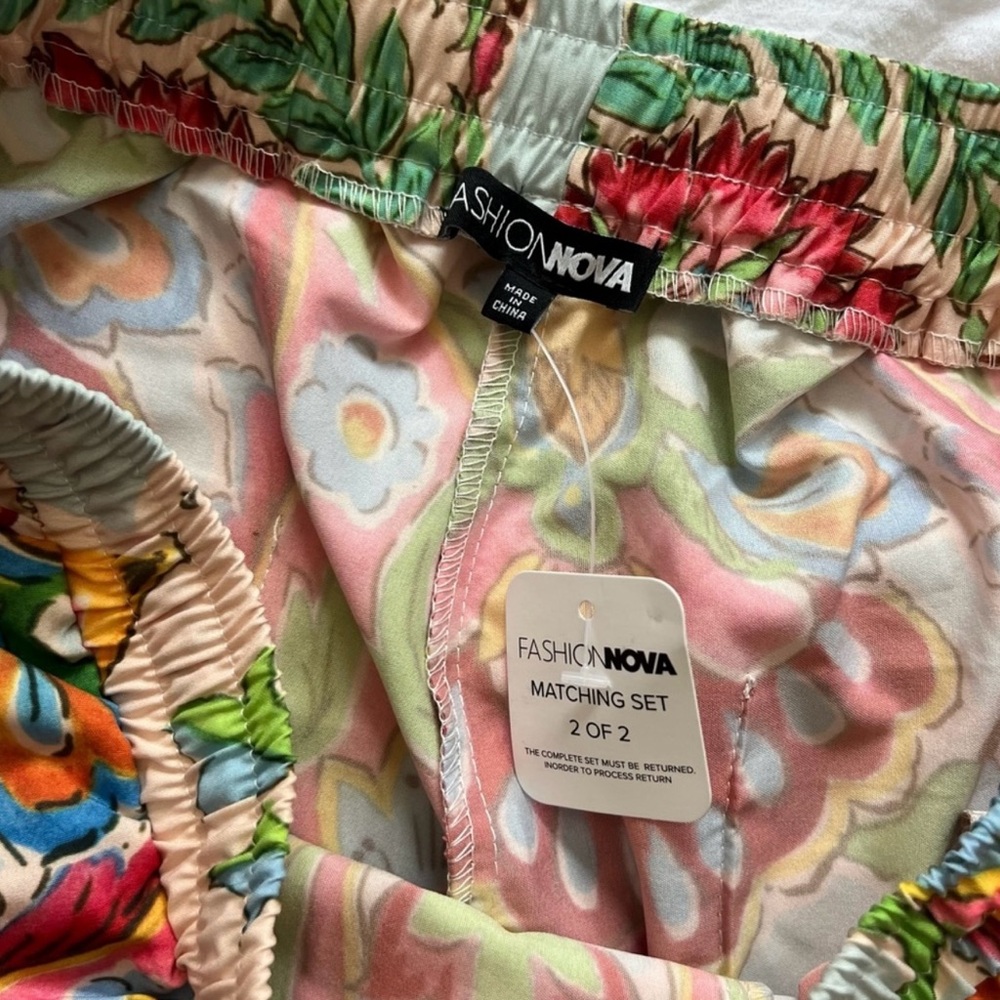 Lainey Kimono Pant Set - Red/combo |
Fashion Nova, Matching Sets